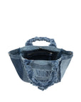 Ganni Ganni Denim small tote bag