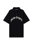 Palm Angels Palm Angels Logo Cotton Polo Shirt