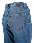Yes Zee Blue Cotton Women's High-Waisted Jean