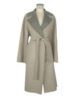 Made in Italy Elegant Italian Virgin Wool Coat