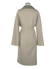 Made in Italy Elegant Italian Virgin Wool Coat