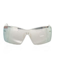 Frankie Morello Silver Metallic Women Sunglass