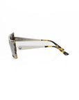Frankie Morello Black Acetate Women's Sunglass