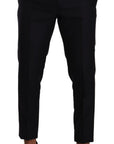 Dolce & Gabbana Elegant Slim Fit Wool Silk Cashmere Men's Suit