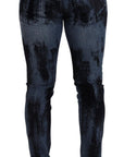 Dolce & Gabbana Italian Designer Skinny Slim Fit Jeans