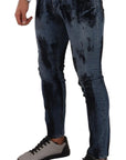Dolce & Gabbana Italian Designer Skinny Slim Fit Jeans