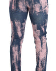 Dolce & Gabbana Elegant Skinny Slim Fit Denim Jeans in Tie Dye