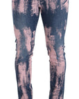 Dolce & Gabbana Elegant Skinny Slim Fit Denim Jeans in Tie Dye
