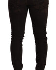 Dolce & Gabbana Slim Fit Distressed Skinny Denim Jeans