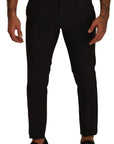 Dolce & Gabbana Elegant Skinny Tuxedo Trousers