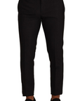 Dolce & Gabbana Elegant Skinny Tuxedo Trousers