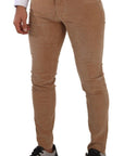 Dolce & Gabbana Elegant Slim Fit Corduroy Jeans