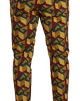 Dolce & Gabbana Elegant Multicolor Tapered Pants for Men