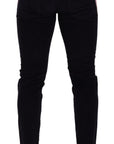 Dolce & Gabbana Elegant Slim Fit Corduroy Skinny Jeans