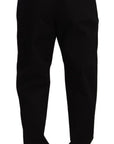 Dolce & Gabbana Elegant Slim-Fit Cotton Trousers