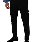 Dolce & Gabbana Elegant Black Slim Fit Cargo Pants