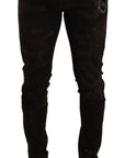 Dolce & Gabbana Svelte Distressed Denim Elegance