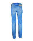 Jacob Cohen Elegant Light Blue Elasticized Denim