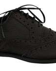 Dolce & Gabbana Elegant Wingtip Derby Dress Shoes