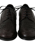 Dolce & Gabbana Elegant Wingtip Derby Dress Shoes