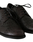 Dolce & Gabbana Elegant Wingtip Derby Dress Shoes