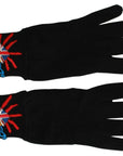 Dolce & Gabbana Elegant Black Virgin Wool Gloves