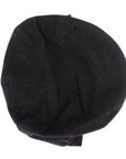 Dolce & Gabbana Sleek Black Newsboy Cap