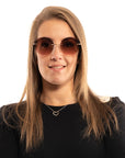 Gant Rose Gold Women Sunglasses