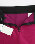 Dolce & Gabbana Elegant Pencil Skirt in Black and Pink
