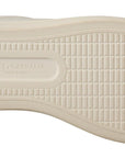 Dolce & Gabbana Elegant White Leather Sneakers with Gold Accents