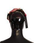 Dolce & Gabbana Multicolored Sequined Diadem Headband