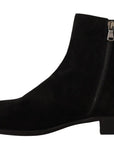Dolce & Gabbana Elegant Suede Leather Chelsea Boots