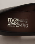 Salvatore Ferragamo Suave Black Leather Gancio Bit Loafers