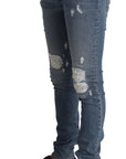 Dolce & Gabbana Elegant Light Blue Skinny Denim Pants