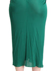 Dolce & Gabbana Elegant Pleated High Waist Midi Skirt