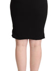 Dolce & Gabbana Chic High Waist Pencil Skirt in Black