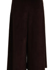 Dolce & Gabbana Chic Bordeaux High-Waisted Corduroy Pants