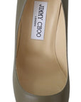 Jimmy Choo Elegant Pebble Green Pointed Toe Pumps