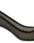 Jimmy Choo Chic Patent Mesh Pointed Pumps