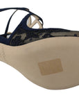 Jimmy Choo Navy Lancer Leather Pumps Elegance Unleashed