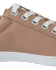 Jimmy Choo Powder Pink Nappa Leather Sneakers