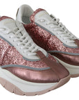 Jimmy Choo Candyfloss Glitter Sneaker Euphoria