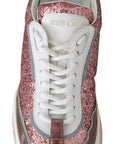 Jimmy Choo Candyfloss Glitter Sneaker Euphoria