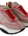 Jimmy Choo Ballet Pink Chic Padded Sneakers