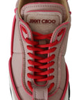 Jimmy Choo Ballet Pink Chic Padded Sneakers