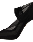 Dolce & Gabbana Elegant Black Stretch Socks Boots