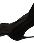 Dolce & Gabbana Elegant Black Stretch Socks Boots