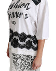 Dolce & Gabbana Chic DG Fashion Sinners Oversized Tee