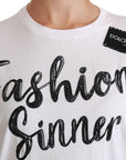 Dolce & Gabbana Chic DG Fashion Sinners Oversized Tee