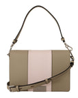 Karl Lagerfeld Chic Sage Shoulder Bag with Dual Straps